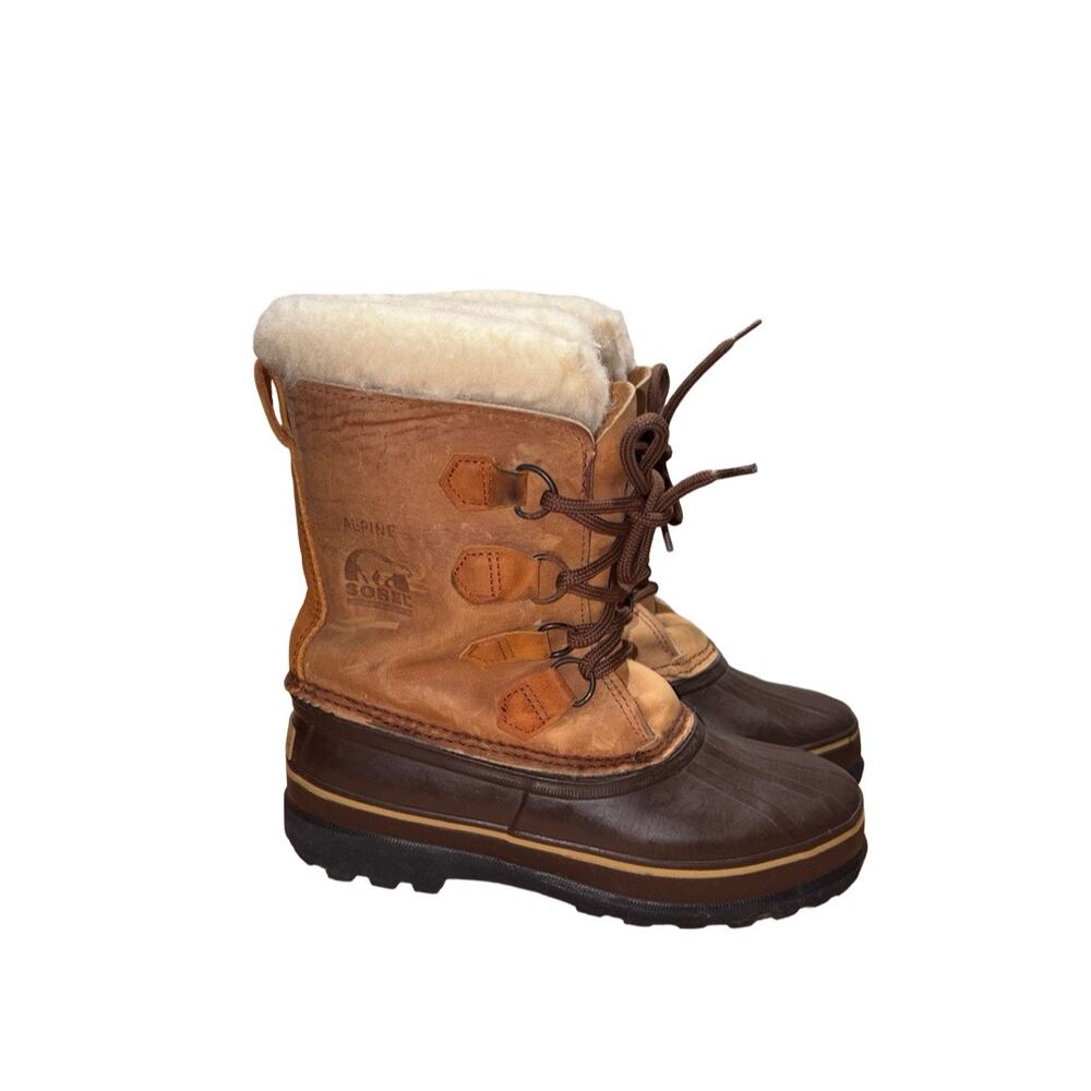 Alpine SOREL Sherpa Lined Insulated Waterproof Snow Boots   Size: 8 Women's